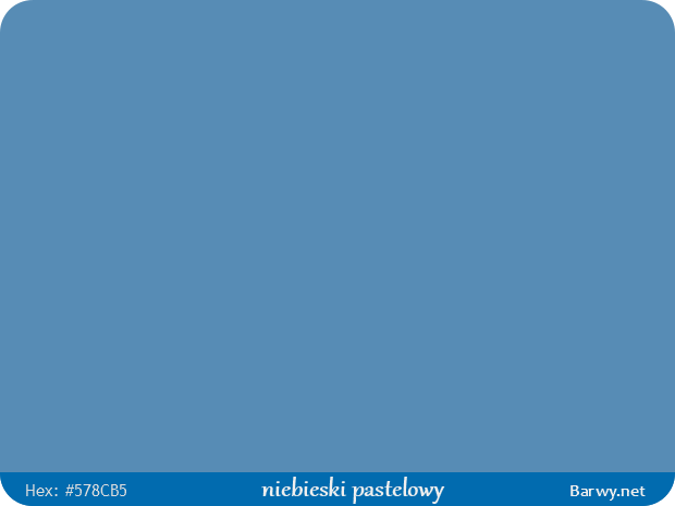 Kolor RAL 5024 niebieski pastelowy Pastel blue