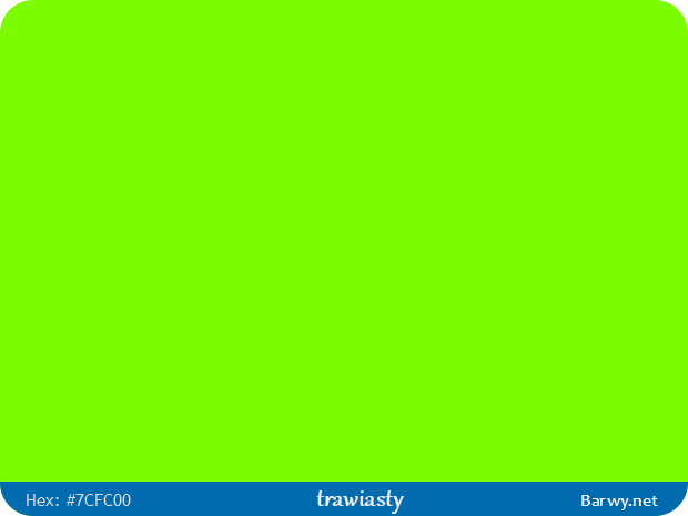 Obrazek z kolorem RGB #7CFC01