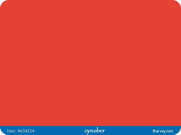 Obrazek z kolorem RGB #E34234